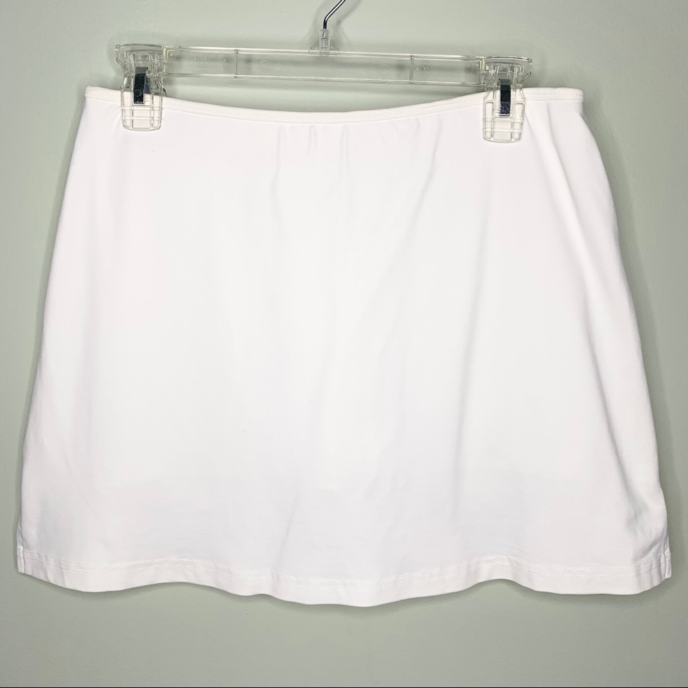 White Tennis Skirt Skort Medium